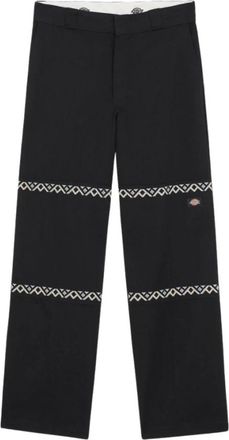 Dickies Zwarte Wichita Broek - Heren - Straight fit broeken - Zwart - W32 - Broeken