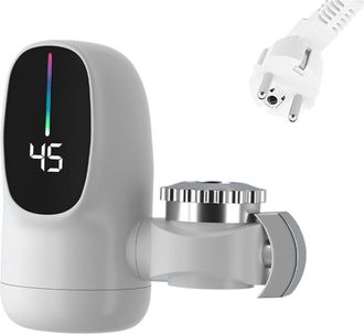OEM Kraan De Agua Tibia Instant&aacute;nea Calentador De Agua Con Luz Led Digital, 3000w, Para Badkamer, Huis, Camper, Binnenkeuken