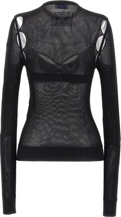 Off-white Womens Black Viscose Tank Tops