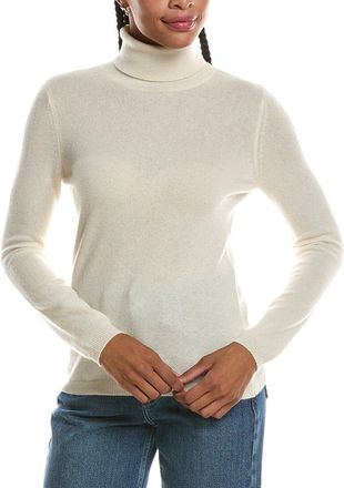Fort&eacute; Cashmere Basic Turtleneck 100% Cashmere Pullover