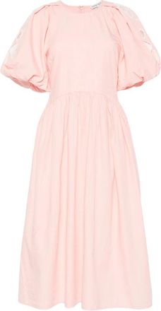 Stine Goya Broderie-anglaise Puff-sleeve Dress
