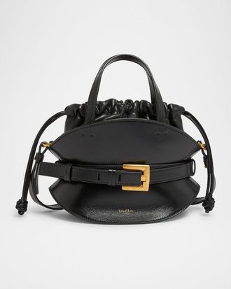 【関税＆送料込み】BALMAIN Otherbags Balmain Black Leather Blaze Clutch Bag BN1AE795LSLX0PA