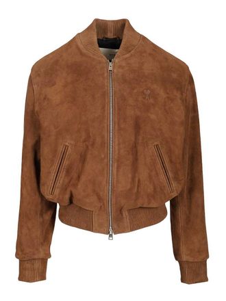 Ami Goat Suede Jacket