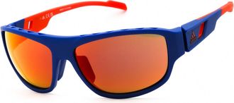 adidas SP0045 91L Matte Blue/Roviex Mirror