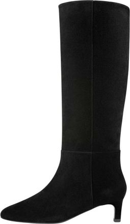 L37 Stijlvolle Modieuze Schoenen en Accessoires - Dames - Laarzen met Hak - Zwart - 39 EU - Schoenen