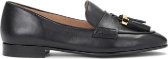 Kazar Zwarte casual damesschoenen - Dames - Loafers - Zwart - 36 1/2 EU - Leer - Schoenen