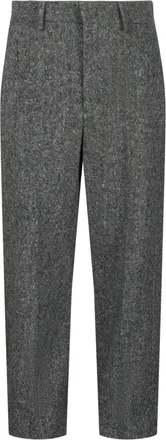 Valentino Wool Checkered Dress Pants