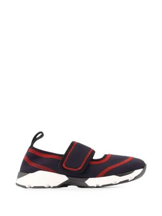 Marni Sneakers Marni Con Cinturino A Strappo E Cuciture A Contrasto