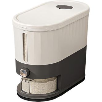 OEM Caja Para Almacenar Arroz, Contenedor De Arroz Apto Para Uso Alimentario, Tipo Pulsador Ultrafino, Tanque De Almacenamiento De Arroz, Tanque De Harina