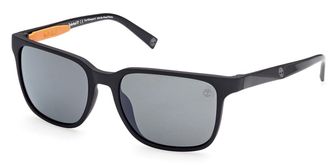 Timberland TB9273 Polarized 02D Mens Sunglasses Black Size 56