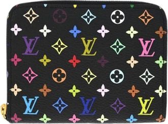 Louis Vuitton Pre-owned Wallets, female, Multicolor, Size: ONE SIZE Pre-owned Canvas Wallet