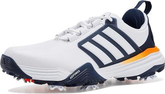 adidas Golf Adipower 26 Mens Golf Shoes Ftwr White/Collegiate Navy/Lucid Orange : 11.5 D - Medium, Leather