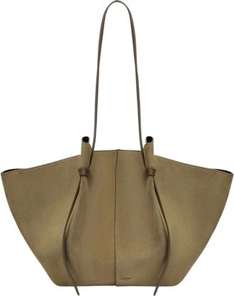 Yuzefi Large Mochi - Dames - Shoppers - Groen - ONE Size - Su&egrave;de - Tassen
