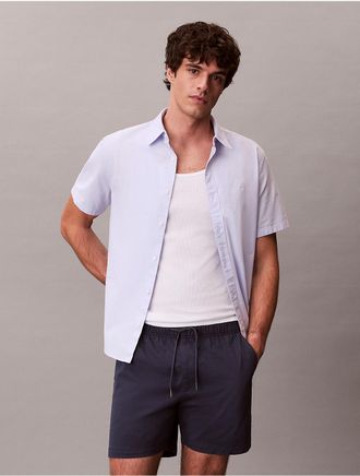 Calvin Klein Jeans Calvin Klein Mens Cotton Stretch Chino Pull-On Shorts - Navy - XL