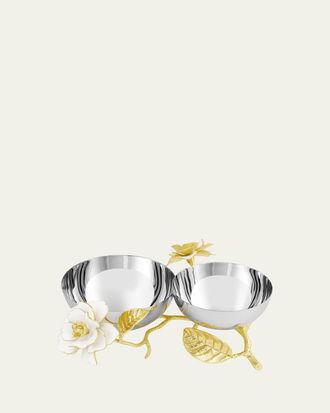Michael Aram Gardenia Double Dish