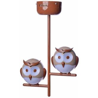 Milagro L&aacute;mpara de techo b&uacute;ho 2XG9 led