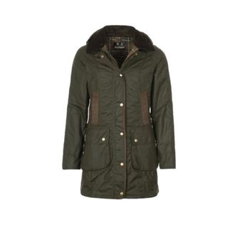 Barbour Bower Wax Jacket - Jackets - Mujer - Verde - S