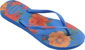 Havaianas Slim Summer Bliss Flip Flop in Brilliant Blue at Nordstrom, Size 11