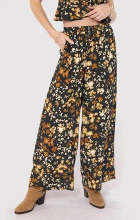 Sadie & Sage With Ease Pant In Black Multi