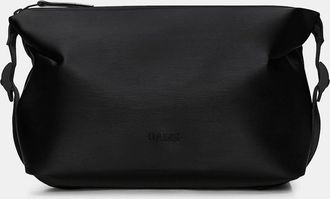 Rains Weekend Wash Bag - 84 Black Grain - Size: ONE size