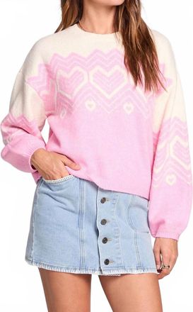 Saltwater Luxe Kirra Sweater In Pink