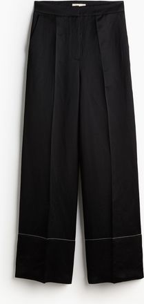 H&M Hose aus Leinenmischung - Schwarz