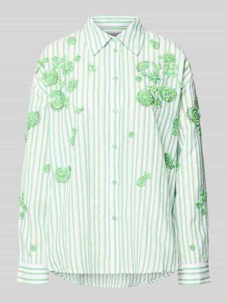 Essentiel Loose Fit Hemdbluse aus reiner Baumwolle Modell JULIETA in Gruen, Gr&ouml;&szlig;e XS