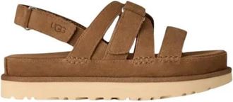 UGG Goldenstar Gleam Sandaal - Dames - Sandalen - Bruin - 39 EU - Polyester - Schoenen