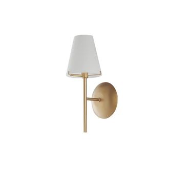 Netlighting CANTO Wall Lamp with Shade Gold 12x30.5x16.5cm | Size: 12x30.5x16.5 cm