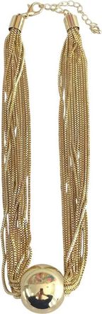 Gemelli Montel Necklace In Gold