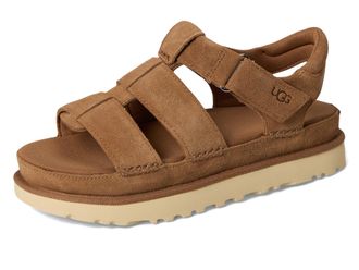 UGG Womens Goldenstar Suspender Slide Sandals, brown, 5 UK