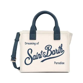 MC2 Saint Barth Vanity Bag Midi - female - MC2 Saint Barth - Shopping Bags - White - ONE SIZE - Bags