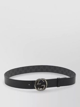 Gucci reversible belt gg cross buckle design