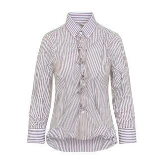 Maison Margiela Shirts, female, Multicolor, Size: S Red Shirt Chic Design Aw25