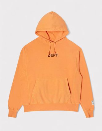 Gallery Dept. Mens Gallery Dept. Dept Logo Hoodie Flo Orange - Size: 34
