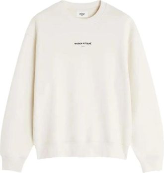 Maison Kitsun&eacute; Uomo, Felpe, Beige, S, new