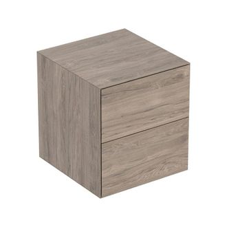 Keramag Geberit One Armario Lateral Con Dos Cajones, 45x49.2x47cm