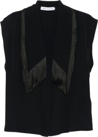 Simona Corsellini Mujer, Blusas y Camisas, Negro, Talla: L