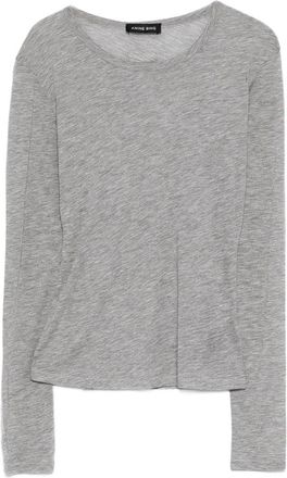Anine Bing T Shirt Grigio-Donna
