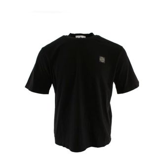 Stone Island T-Shirts, male, Black, Size: S T-shirt Art k2s152100025s0115 v0029