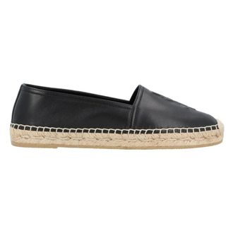 Saint Laurent Espadrilles, female, Black, Size: 11 US Classic Slip-On Espadrilles for Casual Wear