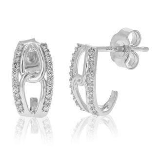 Vir Jewels 1/8 cttw Lab Grown Diamond Dangle Earrings in Sterling Silver With Push Backs For Women