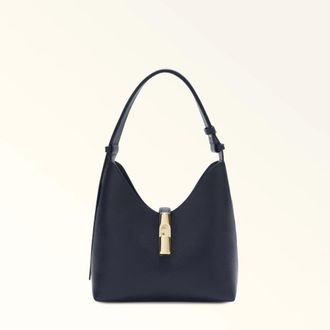 Furla Goccia S Hobo Bag - female - Furla - Shoulder Bags - Blue - ONE SIZE - Bags