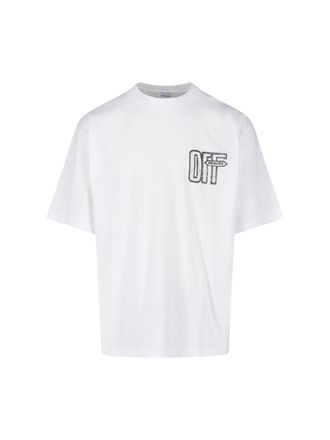 Off-white T-Shirt Logo Motion Arrow Skate