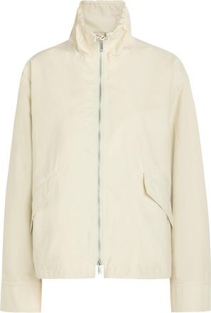 STUDIO NICHOLSON Anorak High-neck Cotton Jacket - Beige - 10 (UK10 / S)