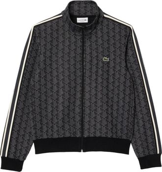Lacoste Black Zip Sweatshirt