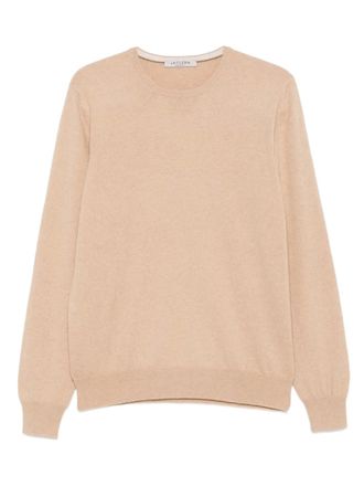 La Fileria crew-neck cashmere sweater - men - Cashmere - 48 - Neutrals
