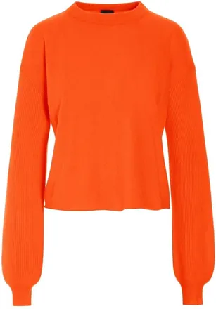 Bitte Kai Rand Dames, Truien, Oranje, Maat: XL Kasjmier