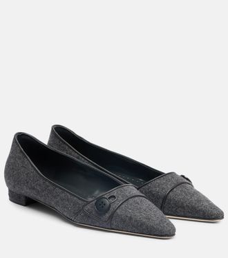 Manolo Blahnik Lulamae ballet flats