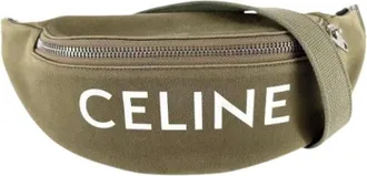 Celine Vintage, unisex, Groen, ONE Size, Pre-owned Vintage Fanny Pack